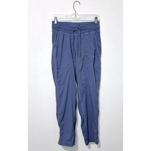 Lululemon Dance Studio Jogger Womens Pants 4 Lavender Pockets Elastic Waist Logo